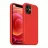 Husa HELMET CASE LIQUID SILICONE IPHONE 12 MINI,  RED, 5.4"