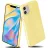 Husa HELMET Helmet Case Liquid Silicone iPhone 12 Pro Max,  Yellow, 6.7"
