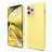 Husa HELMET Helmet Case Liquid Silicone iPhone 12 Pro Max,  Yellow, 6.7"