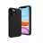 Husa HELMET Helmet Case Liquid Silicone iPhone 12 Pro,  Black, 6.1"