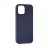 Husa HELMET CASE LIQUID SILICONE IPHONE 12 PRO,  NAVY BLUE, 6.1"