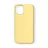 Husa HELMET CASE LIQUID SILICONE IPHONE 12 PRO,  YELLOW, 6.1"