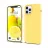 Husa HELMET CASE LIQUID SILICONE IPHONE 12 PRO,  YELLOW, 6.1"