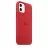 Husa HELMET Helmet Case Liquid Silicone iPhone 12,  Red, 6.1"