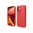 Husa HELMET Helmet Case Liquid Silicone iPhone 12,  Red, 6.1"