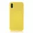 Husa HELMET Helmet Case Liquid Silicone iPhone X/XS Grid,  Yellow, 5.8"