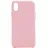 Husa HELMET Helmet Case Liquid Silicone iPhone X/XS,  Pink, 5.8"