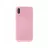 Husa HELMET Helmet Case Liquid Silicone iPhone XS Max Grid,  Pink, 6.5"