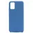 Husa HELMET Helmet Case Liquid Silicon Samsung A02S,  Blue, 6.5"