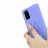 Husa HELMET CASE LIQUID SILICON SAMSUNG A20 WITH RING,  BLUE, 6.4"
