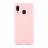 Husa HELMET CASE LIQUID SILICON SAMSUNG A20,  PINK, 6.4"