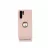 Husa HELMET Case Liquid Silicon Samsung A30 with Ring,  Pink, 6.4"