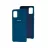 Husa HELMET Helmet Case Liquid Silicon Samsung A31,  Blue, 6.4"
