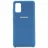 Husa HELMET Helmet Case Liquid Silicon Samsung A41,  Blue, 6.1"