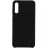Husa HELMET Case Liquid Silicon Samsung A70,  Black, 6.7"