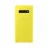 Husa HELMET Case Liquid Silicon Samsung S10,  Yellow, 6.1"