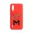 Чехол HELMET CASE TPU SAMSUNG A20S PRINT MOLDOVA,  RED, 6.5"