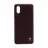 Husa HELMET CASE TPU SAMSUNG A50S LEATHER NYLON,  BROWN/RED, 6.4"
