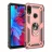 Чехол HELMET Helmet Case Liquid Silicon  Xiaomi Redmi 7 with Ring,  Pink, 6.26"