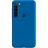 Husa HELMET Helmet Case Liquid Silicon Xiaomi Redmi Note 8,  Blue, 6.3"