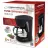 Aparat de cafea ESPERANZA ROBUSTA EKC006, Prin picurare,  0.6 l,  650 W,  Negru