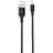 Cablu OEM MICRO-USB CABLE XO,  BRAIDED NB143,  2M,  BLACK