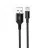 Cablu OEM MICRO-USB CABLE XO,  BRAIDED NB143,  2M,  BLACK