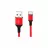 Cablu XO Micro-USB Cable XO, Braided NB143, 2M, Red