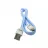 Cablu OEM Micro-USB Cable XO,  Flat,  NB150 Blue