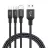 Кабель OEM 3in1 Cable Nillkin,  Swift,  Micro-USB/Type-C/Lightning,  1.5M,  BlackElectricity: 5V/2A Charging and data syncronisation Fl