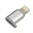 Adaptor Remax Micro-USB to Lightning,  Silver