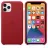 Husa APPLE Original iPhone 11 Pro Leather Case,  (PRODUCT)RED, 5.8"