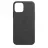 Husa APPLE Original iPhone 12 mini Leather Case with MagSafe,  Black, 5.4"