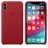 Husa APPLE Original iPhone XS Max Leather Case,  (PRODUCT)RED, 6.5"