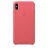 Husa APPLE Original iPhone XS Max Leather Case,  Pink, 6.5"