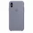 Husa APPLE Original iPhone XS Silicone Case,  Lavender Gray, 5.8"