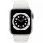 Smartwatch APPLE Apple Watch Series 6 GPS,  44mm Aluminum Case with White Sport Band,  M00D3 GPS,  Silver//https://www.apple.com/apple-watch, WatchOS 7,  Retina LTPO OLED,  44 mm,  GPS, GNSS,  Bluetooth 5.0,  Silver