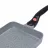 Tigaie grill FISSMAN LA GRANIT 4628, 28 x 4.5 cm,  Aluminiu,  Antiaderenta de piatra,  Gri inchis