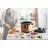 Multicooker-oala sub presiune MOULINEX CE5A0F34, 5 l,  1000 W,  21 programe,  Pilaf,  supa,  paine,  pizza,  iaurt,  Negru,  Bronza