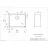 Chiuveta Reginox New York 50x40 (R34262), Incastrabila,  Integrata,  Sub blat,  Inox,  Negru