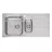 Chiuveta Reginox Diplomat 1.5 (R03831), Incastrabila,  Inox