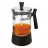 French-press Rondell RDS-426, 0.6 l,  Sticla,  Plastic,  Inox,  Negru