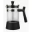 French-press Rondell RDS-426, 0.6 l,  Sticla,  Plastic,  Inox,  Negru