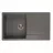 Chiuveta Reginox Amsterdam 10 Grey Silvery, Incastrabila,  Granit compozit,  Gri, R30936