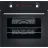 Cuptor electric incorporabil TORNADO LVT-66120 S9 BL, 66 l,  Grill,  Timer electronic,  9  moduri,  Curatare traditionala,  Negru, A