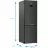 Frigider BEKO RCNA406E40ZXBRN, 362 l,  No Frost,  Dezghetare prin picurare,  Congelare rapida,  Display,  202.5 cm,  Negru, A++