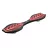 Trotineta Razor Board RipStik Air Pro Red, 8+,  2 roti,  76 mm,  360 grade rotatie,  Plastic,  Rosu,  Negru