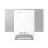 PC All-in-One LENOVO YOGA 7 27ARH6 Silver, 27.0, IPS UHD Ryzen 5 4600H 16GB 512GB SSD 1TB HDD Radeon Graphics No OS Wireless Keyboard+Mouse F0FN000FRK