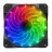 Вентилятор для корпуса GAMEMAX FN-12Rainbow-M, 120x120x25mm