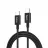 Cablu Hoco X23 Skilled type-c to type-c charging data cable, Black